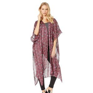 NWT BCBGeneration Kaleidoscope Floral Duster